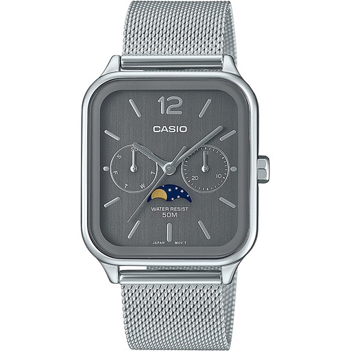 Hodinky CASIO MTP-M305M-8AVER Timeless Collection Moonphase 34mm 5ATM