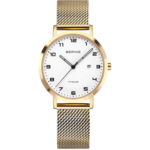 Hodinky Bering 18634-334 Titanium 34mm 5ATM