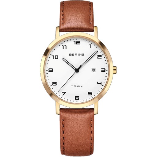 Hodinky Bering 18634-534 Titanium 34mm 5ATM