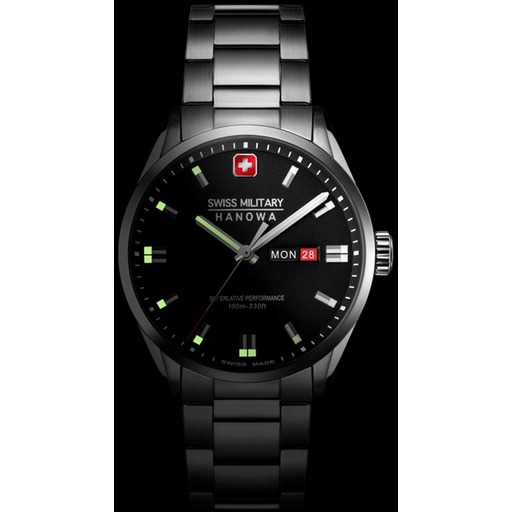 Hodinky Swiss Military Hanowa SMWGH0001601 Roadrunner Maxed 43mm 10ATM