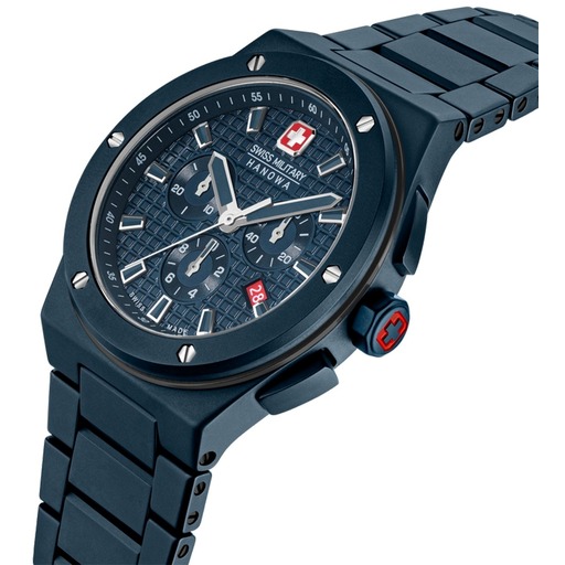Hodinky Swiss Military Hanowa SMWGI0002281 Sidewinder Ceramic Chronograph 43mm 10ATM