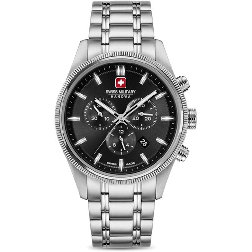 Hodinky Swiss Military Hanowa SMWGI0003102 Airman First Class Chrono 43 mm 10ATM