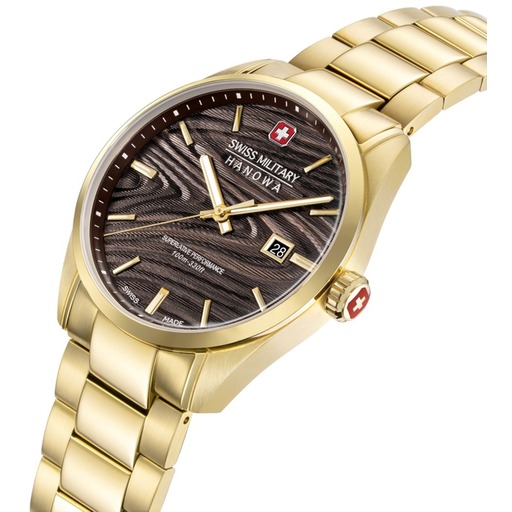 Hodinky Swiss Military Hanowa SMWGH0006010 Golden Beech 42mm 10ATM