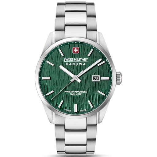 Hodinky Swiss Military Hanowa SMWGH0006101 Silver Fir 42mm 10ATM