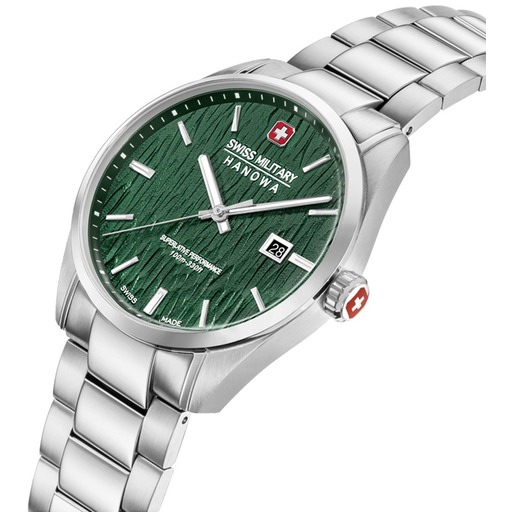 Hodinky Swiss Military Hanowa SMWGH0006101 Silver Fir 42mm 10ATM