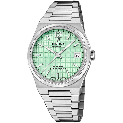 Hodinky Festina F20029/3 Swiss Made Rivé Automatic 35mm 10ATM