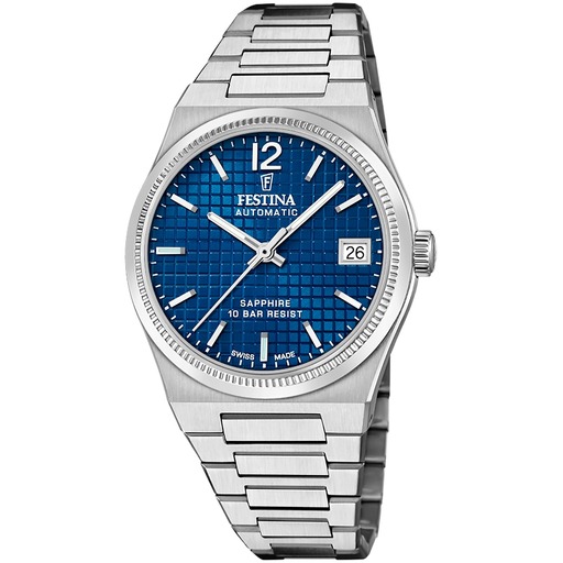 Hodinky Festina F20029/4 Swiss Made Rivé Automatic 35mm 10ATM