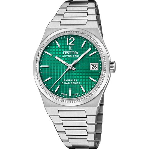 Hodinky Festina F20029/5 Swiss Made Rivé Automatic 35mm 10ATM