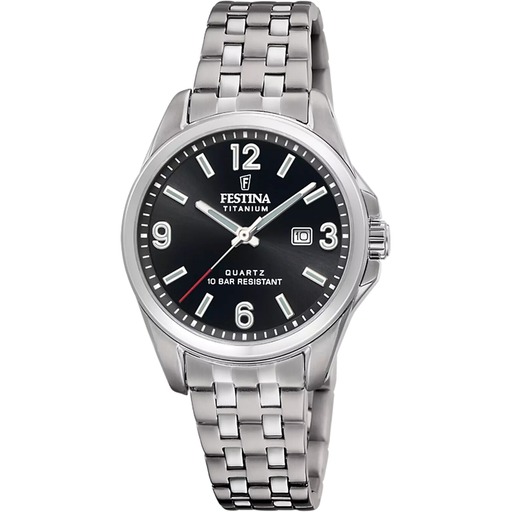 Hodinky Festina F20697/3 Quartz Titanium 39mm 10ATM