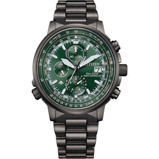 Hodinky Citizen AT8304-57W Promaster Sky Eco-Drive Pilot Chronograph 41mm 20ATM