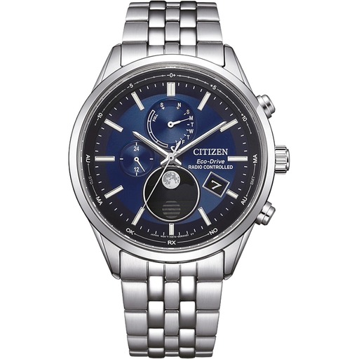 Hodinky Citizen BY1030-50L Eco-Drive 4-Zone radio-controlled Moon Phase Chronograph 42mm 1