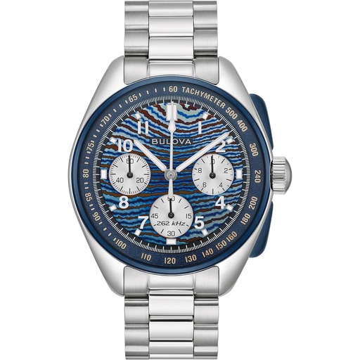 Hodinky Bulova 98A329 Lunar Pilot Chrono Thiago Rosinhole Budii Limited 43,5mm 5ATM
