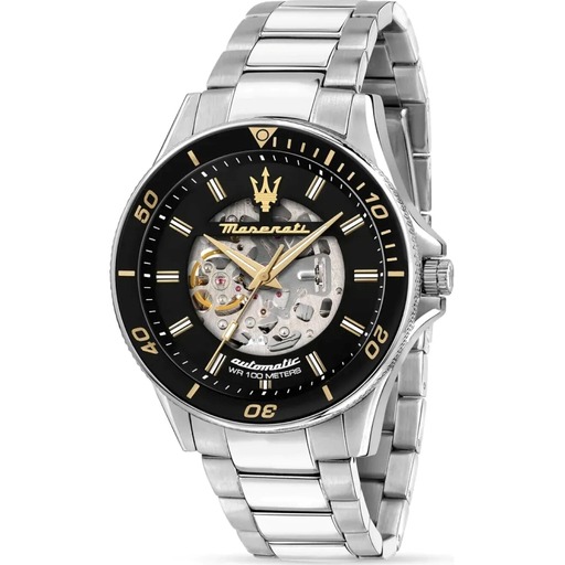 Hodinky Maserati R8823140014 Sfida Automatic 44mm 10ATM