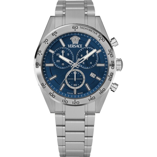 Hodinky Versace VE0CA0124 V-Code Chrono 41mm 5ATM