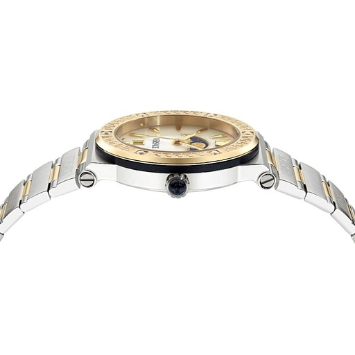 Hodinky Versace VE7G00524 Greca Logo Moonphase Diamonds 38mm 5ATM