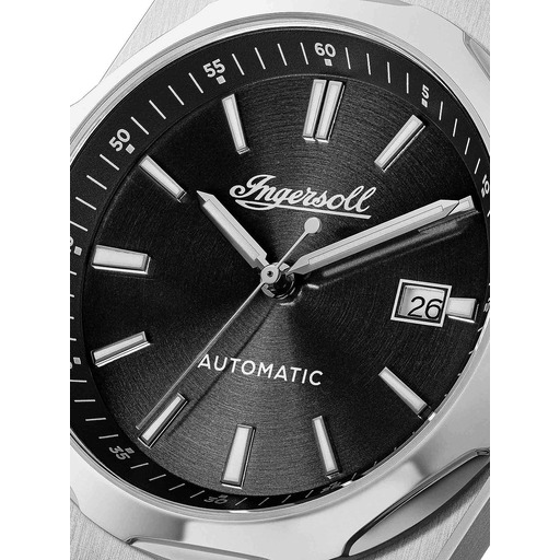 Hodinky Ingersoll I16801 The Rider Automatic 43mm 5ATM