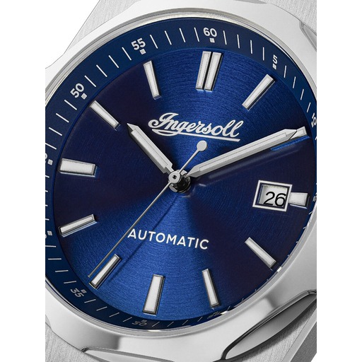 Hodinky Ingersoll I16802 The Rider Automatic 43mm 5ATM