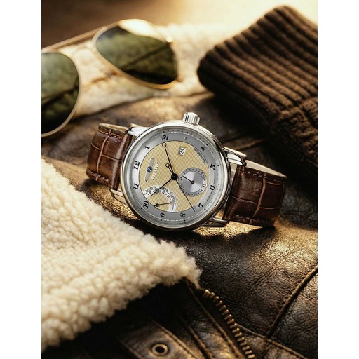 Hodinky Zeppelin 8590-5 Friedrichshafen Automatic 43mm 5ATM
