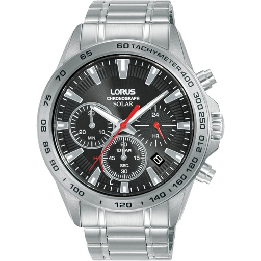 Hodinky Lorus RZ501AX9 Sports Solar Chronograph 43mm 10ATM