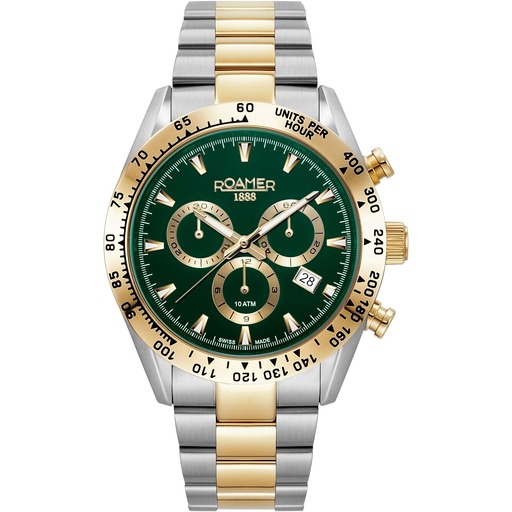 Hodinky Roamer 850837 47 75 20 Monza 100 Chronograph 42mm 10ATM