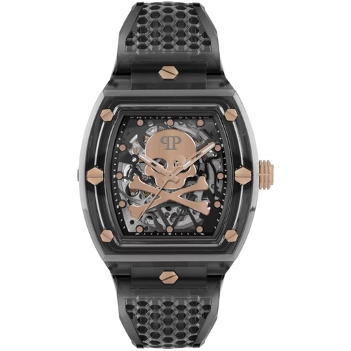Hodinky Philipp Plein PWPTA0424 Automatic The $keleton Crystal 44mm 5ATM