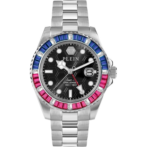 Hodinky Philipp Plein PWPZA0124 GMT-I Challenger Baguettes 44mm 5ATM