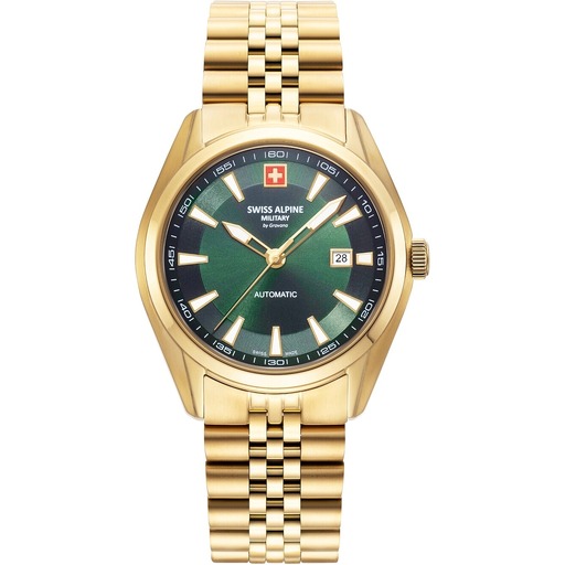 Hodinky Swiss Alpine Military 7091.2114 Automatic 43mm 10ATM