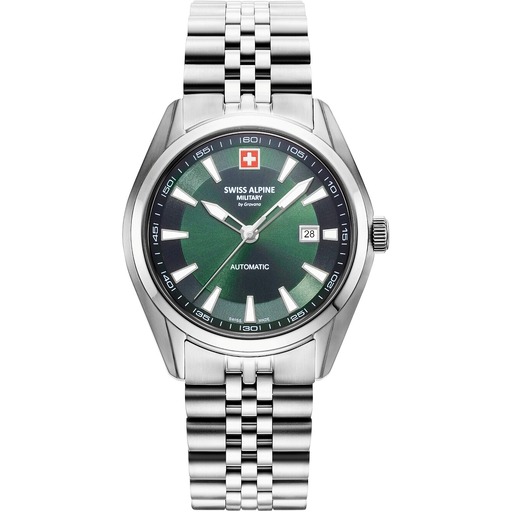 Hodinky Swiss Alpine Military 7091.2134 Automatic 43mm 10ATM
