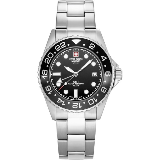 Hodinky Swiss Alpine Military 7052.1122 Nautilus GMT 42mm 10ATM