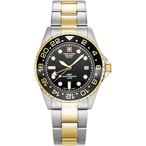 Hodinky Swiss Alpine Military 7052.1142 Nautilus GMT 42mm 10ATM