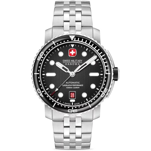 Hodinky Swiss Military Hanowa SMWGL0002001-SET Maitre Plongeur Automatic 44mm 100ATM