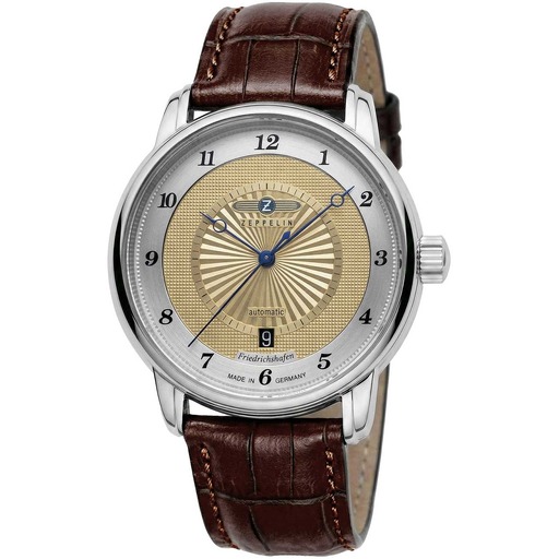 Hodinky Zeppelin 8556-5 Friedrichshafen Automatic 40mm 5ATM