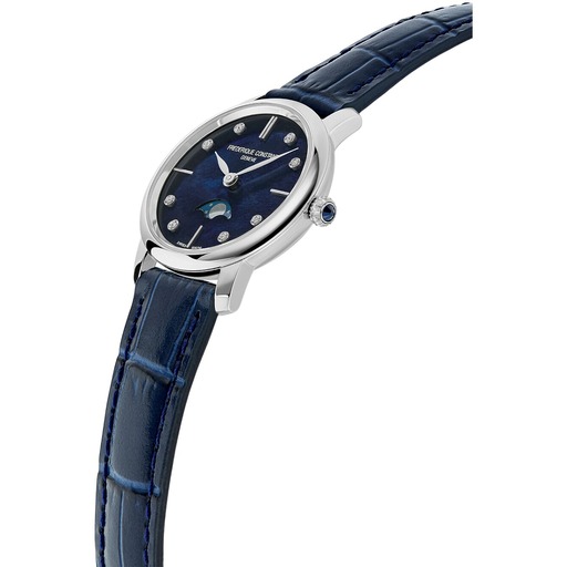 Hodinky Frederique Constant FC-206MPND1S6 Classics Slimline Moon Phase 30mm 3ATM