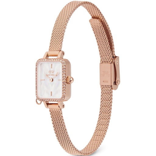 Hodinky Daniel Wellington DW00100751 Quadro Mini Charm Bezel 18mm 3ATM