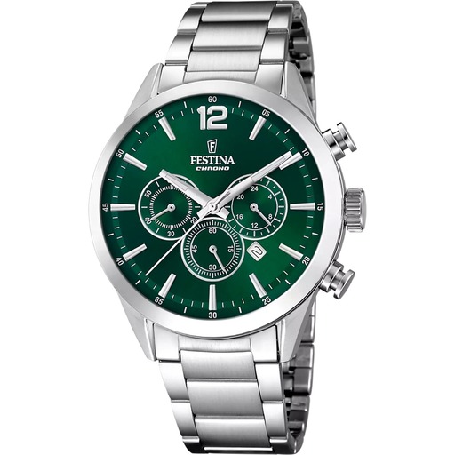 Hodinky Festina F20343/B Chronograph 44mm 5ATM