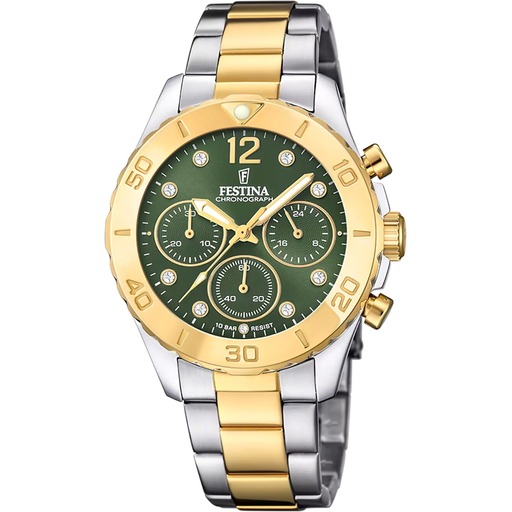 Hodinky Festina F20604/2 Boyfriend Chronograph 39mm 10ATM