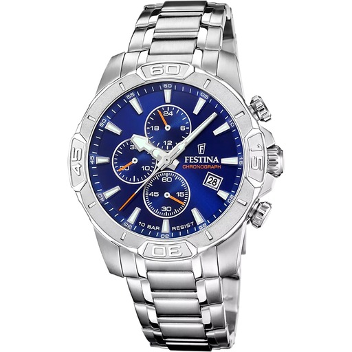 Hodinky Festina F20704/2 Timeless Chronograph 45mm 10ATM