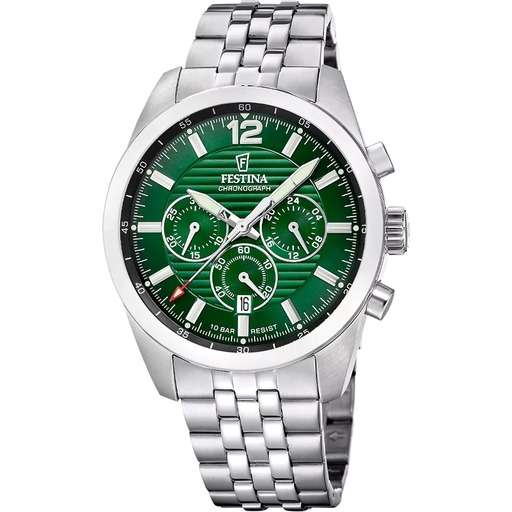 Hodinky Festina F20742/5 Chronograph 44mm 10ATM