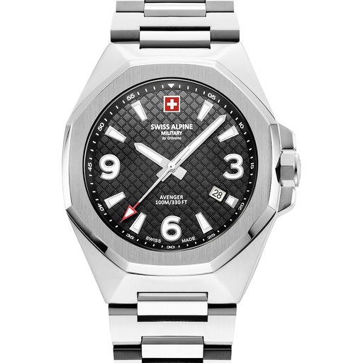 Hodinky Swiss Alpine Military 7005.1137 Typhoon 42mm 10ATM