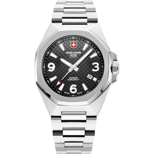 Hodinky Swiss Alpine Military 7005.1137 Typhoon 42mm 10ATM
