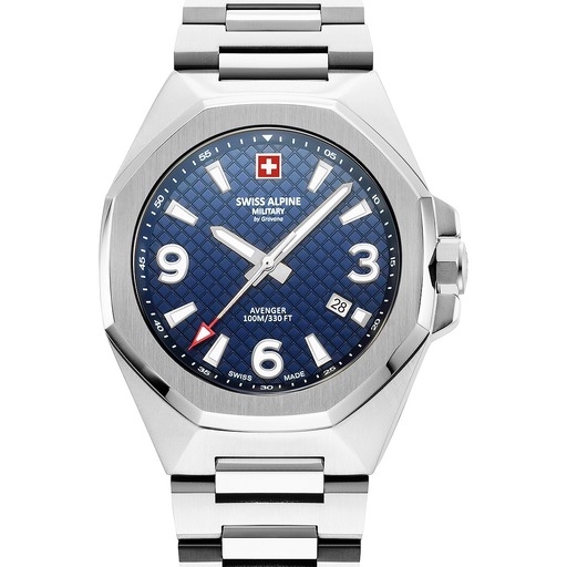 Hodinky Swiss Alpine Military 7005.1135 Typhoon 42mm 10ATM