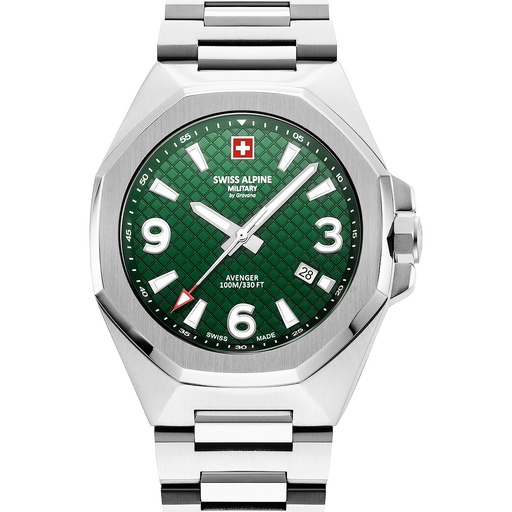 Hodinky Swiss Alpine Military 7005.1134 Typhoon 42mm 10ATM