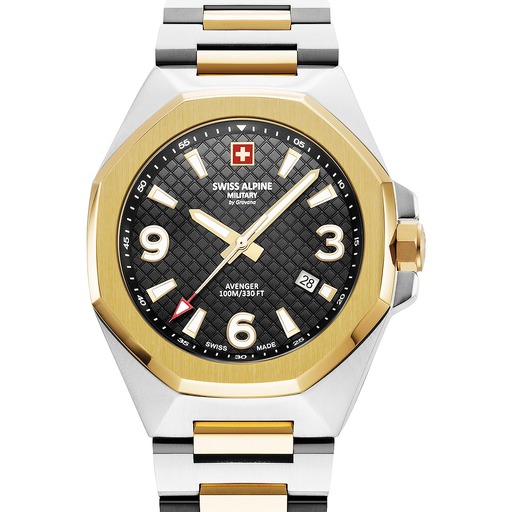 Hodinky Swiss Alpine Military 7005.1147 Typhoon 42mm 10ATM