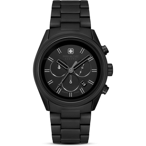 Hodinky Swiss Military Hanowa SMWGI0004230 Navalus Pro Chrono Stealth 43mm 10ATM