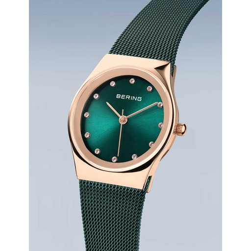 Hodinky Bering 12927-868 Classic Swarovski Crystals 27mm 3ATM