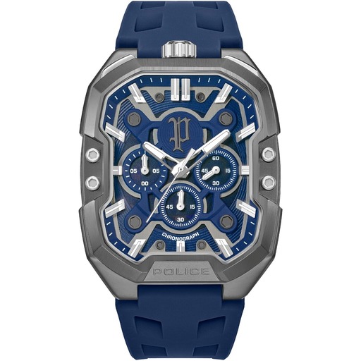 Hodinky Police PEWGO0092205 Bullhead Chronograph 43mm 5 ATM