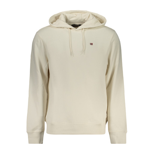 NAPAPIJRI FELPA SENZA ZIP UOMO BIANCO
