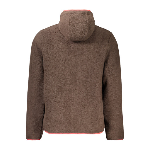 NORWAY 1963 FELPA CON ZIP UOMO MARRONE