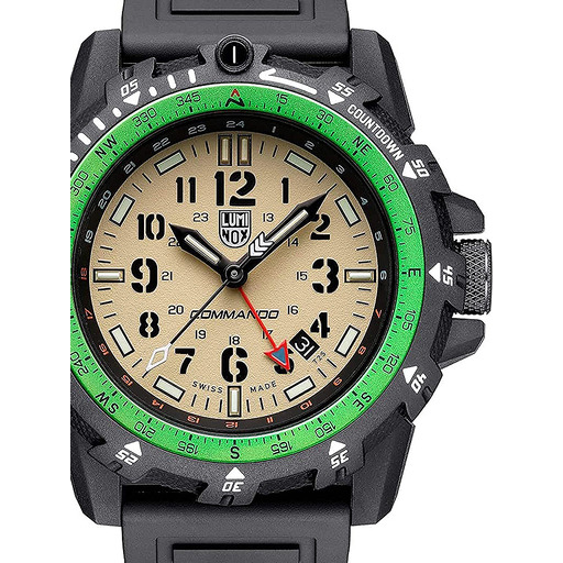 Hodinky Luminox XL.3321 Commando Raider Dual Time 46mm 20ATM