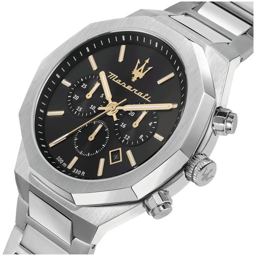 Hodinky Maserati R8873642010 Stile Chronograph 45mm 10ATM